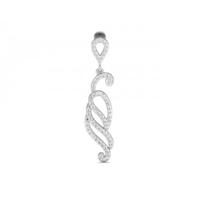 Alka Diamond Dangle Drop Earring